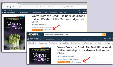 Voices From the Dead is Number 1 at Amazon.com