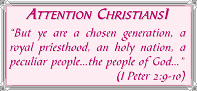 Attention Christians!