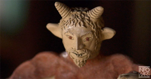 Artwork at the ranch where Scalia found dead