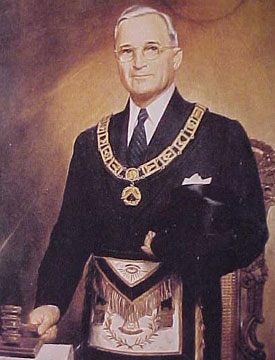 Harry Truman, 33rd degree Mason