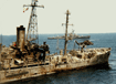 USS Liberty after Israeli Attack