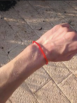 Red Wristband of Kabbalah