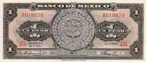 Mexican $1 Peso