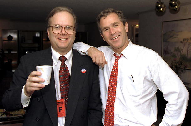 Karl Rove and George W. Bush