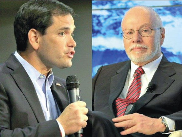 Marco Rubio and Paul Singer