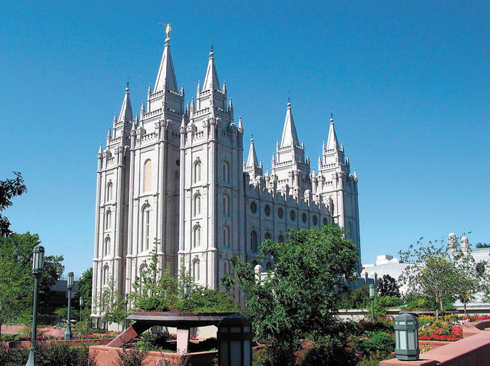 LDS Tabernacle in Salt Lake City, Utah