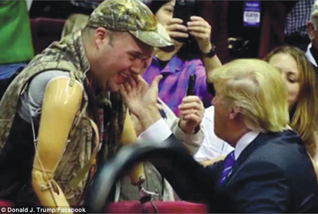 Trump loves Veterans