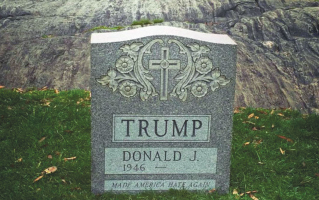 Trump Tombstone