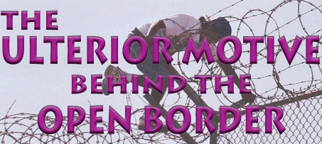 The Ulterior Motive Behind the Open Border