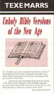 Unholy Bible Versions