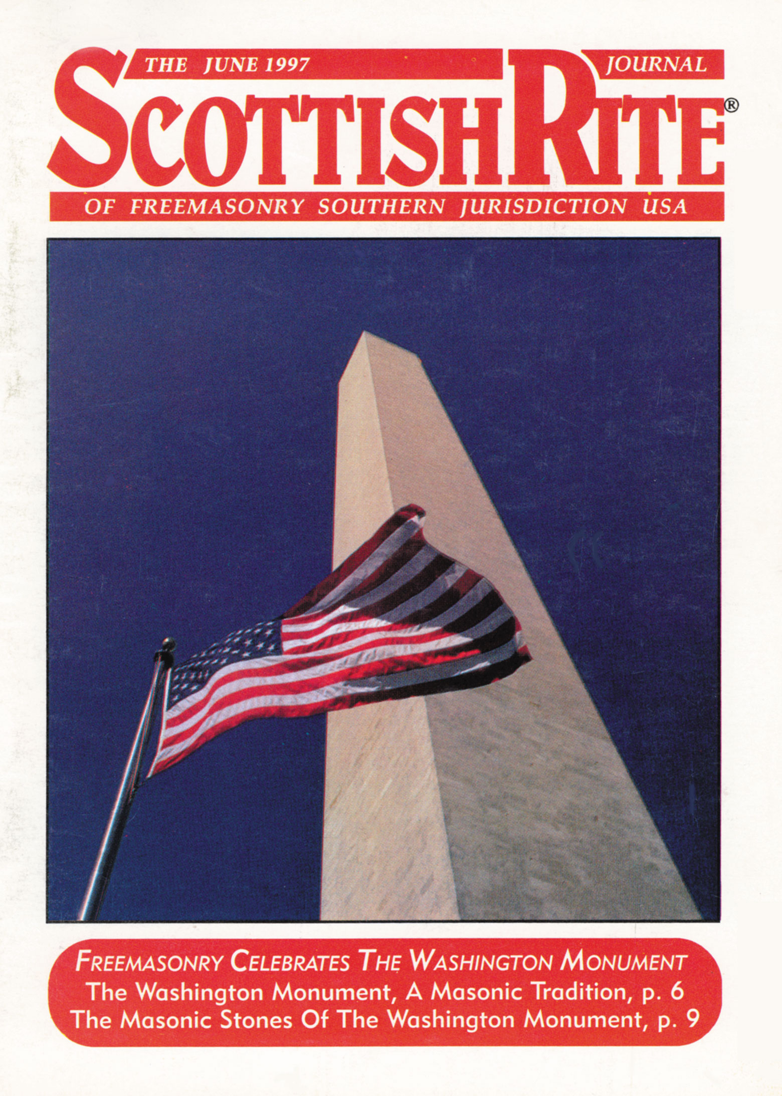 Scottish Rite Journal - Washington Monument