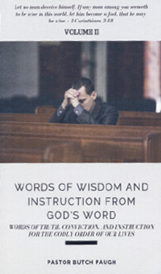 Articles of Wisdom and Instruction From God's Word