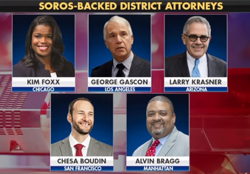 Soros Backed District Attorneys