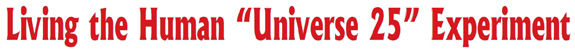 Living the Human “Universe 25” Experiment